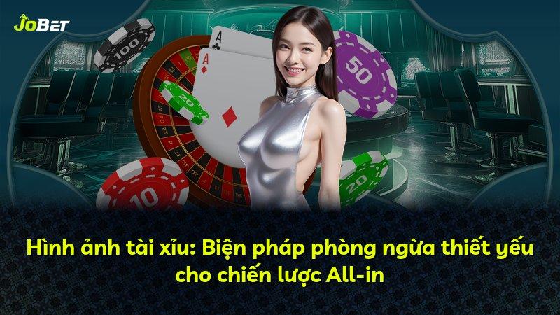 Hình ảnh tài xỉu: Biện pháp phòng ngừa thiết yếu cho chiến lược All-in
